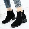 Bottes femme en En cuir - Ref 3355843