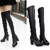 Bottes femme en PU artificiel - Ref 3355942