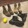Bottes mi-saison femme Semelles en Caoutchouc - Ref 3249400
