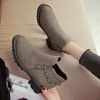 Bottes mi-saison femme Semelles en Caoutchouc - Ref 3249403
