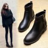 Bottes mi-saison femme Semelles en Caoutchouc - Ref 3249411