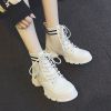 Bottes mi-saison femme Semelles en Caoutchouc - Ref 3249458