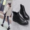 Bottes mi-saison femme Semelles en Caoutchouc - Ref 3249471