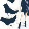 Bottes mi-saison femme Semelles en Caoutchouc - Ref 3249491