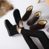 Bottes mi-saison femme Semelles en Caoutchouc - Ref 3249496