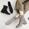 Bottes mi-saison femme Semelles en Caoutchouc - Ref 3249497