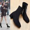 Bottes mi-saison femme Semelles en Caoutchouc - Ref 3249510
