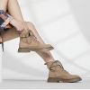 Bottes mi-saison femme Semelles en Caoutchouc - Ref 3249542
