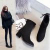 Bottes mi-saison femme Semelles en Caoutchouc - Ref 3249550