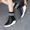 Bottes mi-saison femme Semelles en Caoutchouc - Ref 3249572