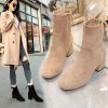 Bottes mi-saison femme Semelles en Caoutchouc - Ref 3249574