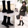 Bottes mi-saison femme Semelles en Caoutchouc - Ref 3249620