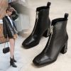 Bottes mi-saison femme - Ref 3249623