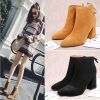Bottes mi-saison femme Semelles en Caoutchouc - Ref 3249666