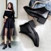 Bottes mi-saison femme Semelles en Caoutchouc - Ref 3249723