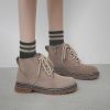 Bottes mi-saison femme Semelles en Caoutchouc - Ref 3249728
