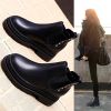 Bottes mi-saison femme Semelles en Caoutchouc - Ref 3249740