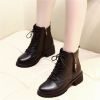 Bottes mi-saison femme Semelles en Caoutchouc - Ref 3249774