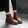 Bottes mi-saison femme Semelles en Caoutchouc - Ref 3249818