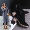 Bottes mi-saison femme Semelles en Caoutchouc - Ref 3249855