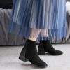 Bottes mi-saison femme Semelles en Caoutchouc - Ref 3249866