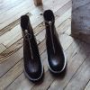 Bottes mi-saison femme Semelles en Caoutchouc - Ref 3249876