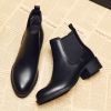 Bottes mi-saison femme Semelles en Caoutchouc - Ref 3249889