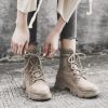 Bottes mi-saison femme Semelles en Caoutchouc - Ref 3249892