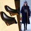 Bottes mi-saison femme Semelles en Caoutchouc - Ref 3249915