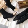 Bottes mi-saison femme Semelles en Caoutchouc - Ref 3250012