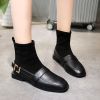 Bottes mi-saison femme Semelles en Caoutchouc - Ref 3250013