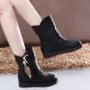 Bottes mi-saison femme Semelles en Caoutchouc - Ref 3250034