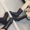 Bottes mi-saison femme Semelles en Caoutchouc - Ref 3250054
