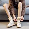 Bottes mi-saison femme Semelles en Caoutchouc - Ref 3250076