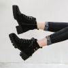 Bottes mi-saison femme Semelles en Caoutchouc - Ref 3250102