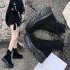 Bottes mi-saison femme Semelles en Caoutchouc - Ref 3250116