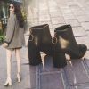 Bottes mi-saison femme Semelles en Caoutchouc - Ref 3250125