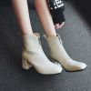 Bottes mi-saison femme Semelles en Caoutchouc - Ref 3250126