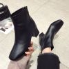 Bottes mi-saison femme Semelles en Caoutchouc - Ref 3250150