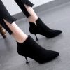 Bottes mi-saison femme Semelles en Caoutchouc - Ref 3250213