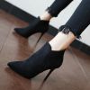 Bottes mi-saison femme Semelles en Caoutchouc - Ref 3250218
