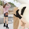 Bottes mi-saison femme Semelles en Caoutchouc - Ref 3250230