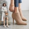 Bottes mi-saison femme Semelles en Caoutchouc - Ref 3250232