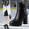 Bottes mi-saison femme en Polyurethane - Ref 3250286