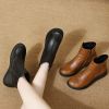 Bottes mi-saison femme Semelles en Caoutchouc - Ref 3250290