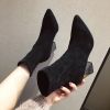 Bottes mi-saison femme Semelles en Caoutchouc - Ref 3250305