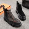 Bottes mi-saison femme Semelles en Caoutchouc - Ref 3250325