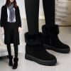 Bottes mi-saison femme Semelles en Caoutchouc - Ref 3250376