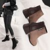 Bottes mi-saison femme Semelles en Caoutchouc - Ref 3250384