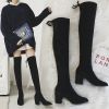 Bottes mi-saison femme Semelles en Caoutchouc - Ref 3250437